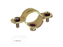 Abrazadera Metalica M-6 12 mm (Caja 100 piezas) WOLFPACK LINEA PROFESIONAL
