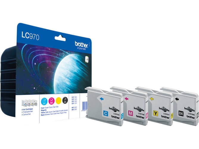 Cartucho de tinta BROTHER LC-970 - LC-970VALBPDR