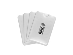 Juego de 10 fundas antideslizantes para tarjeteros RFID, protectores antirrobo, Slim Tommy01