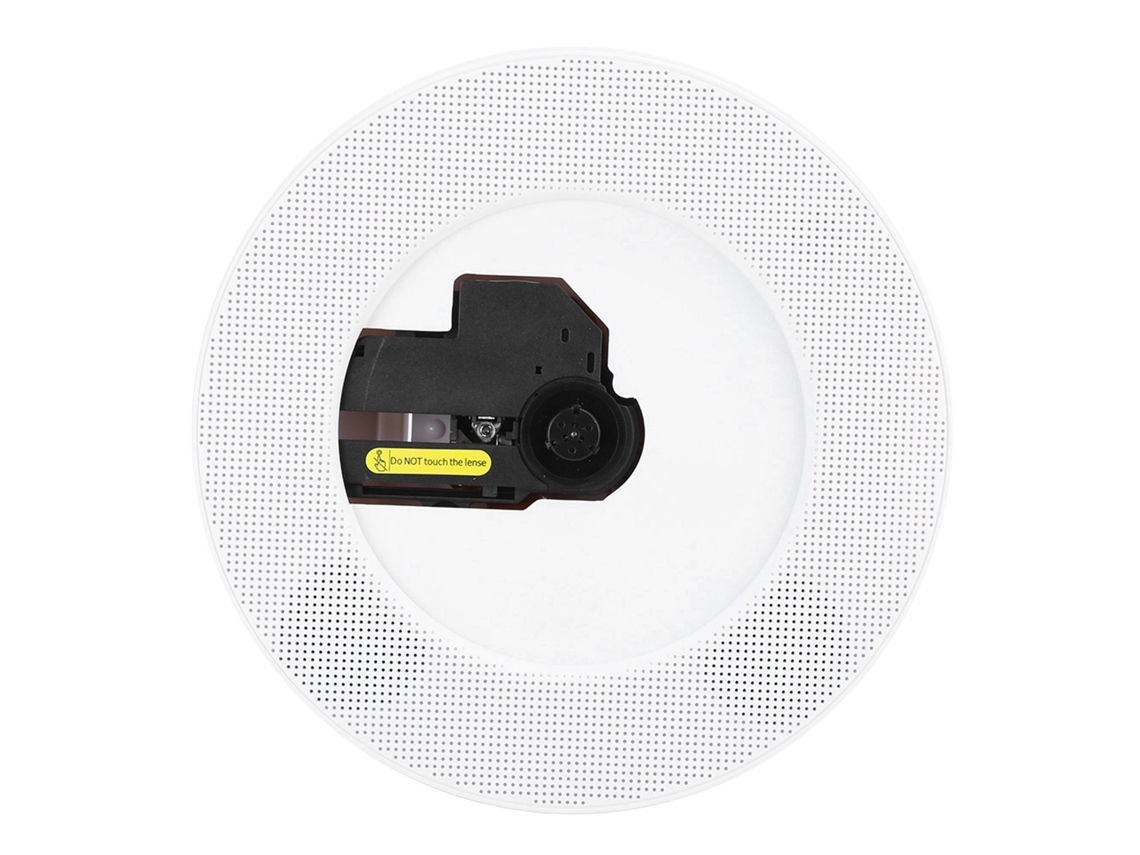 Reproductor De Cd De Pared Con Bluetooth, Mando A Distancia, Altavoz, Usb, Radio Fm Y Entrada Auxiliar.