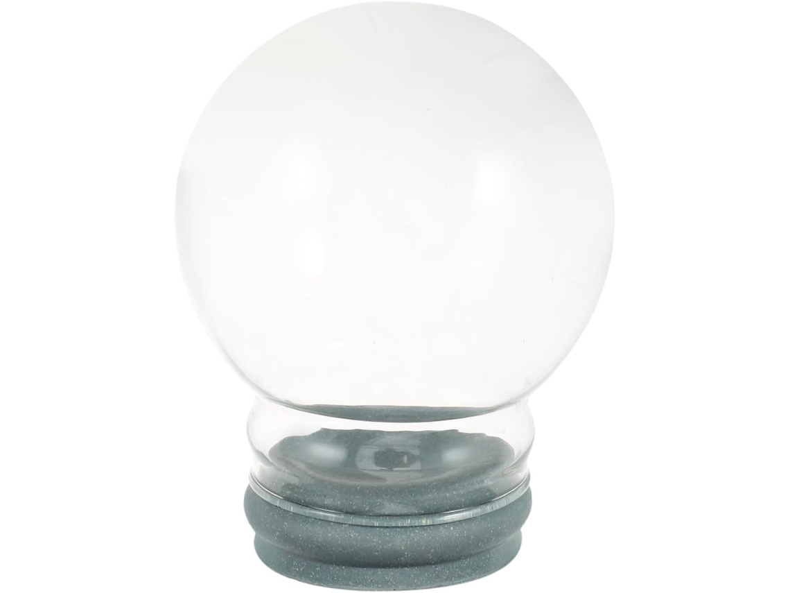 Kit Para Hacer Bolas De Nieve De Cristal Transparente Para Decoración Navideña.