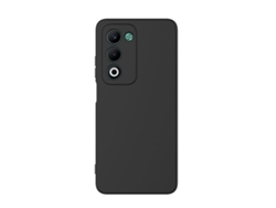 Capa Proteção Silicone Gift4me Para Oppo A5 4g - Preto
