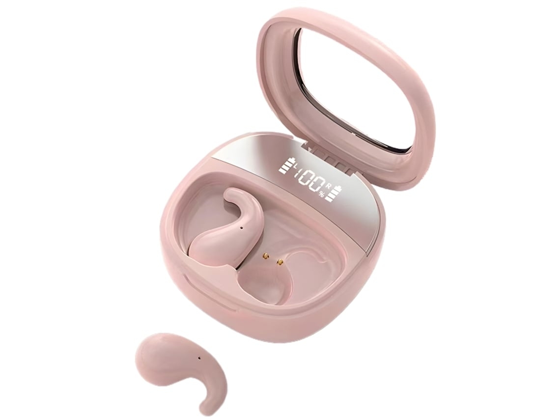 Auriculares Inalámbricos Tws Pantalla Digital YEMAESRE Bluetooth Rosa