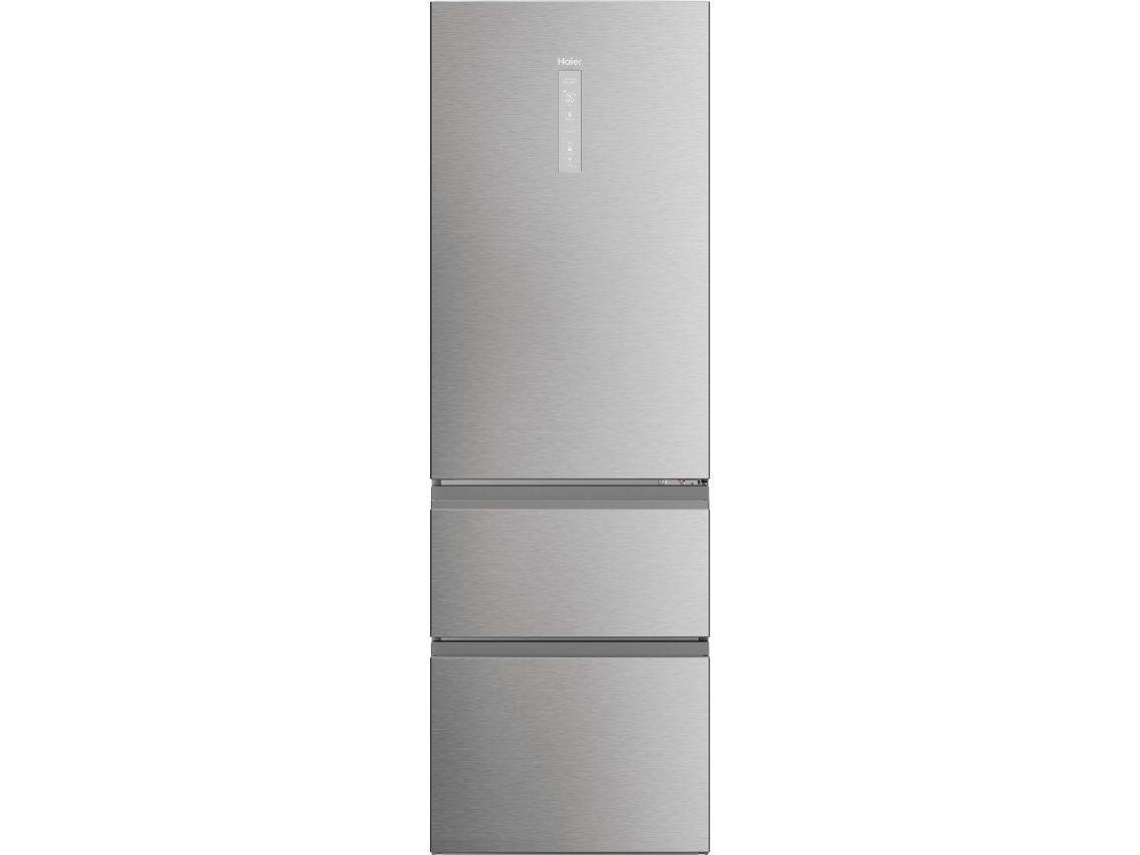 Frigorífico Combi HAIER HTW5618CNMG (No Frost - 185 cm - 360 - Inox)