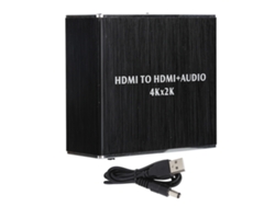 Divisor De Audio Óptico: Extractora/convertidor/decodificador De Señal Spdif Estéreo De Hdmi A Spdif