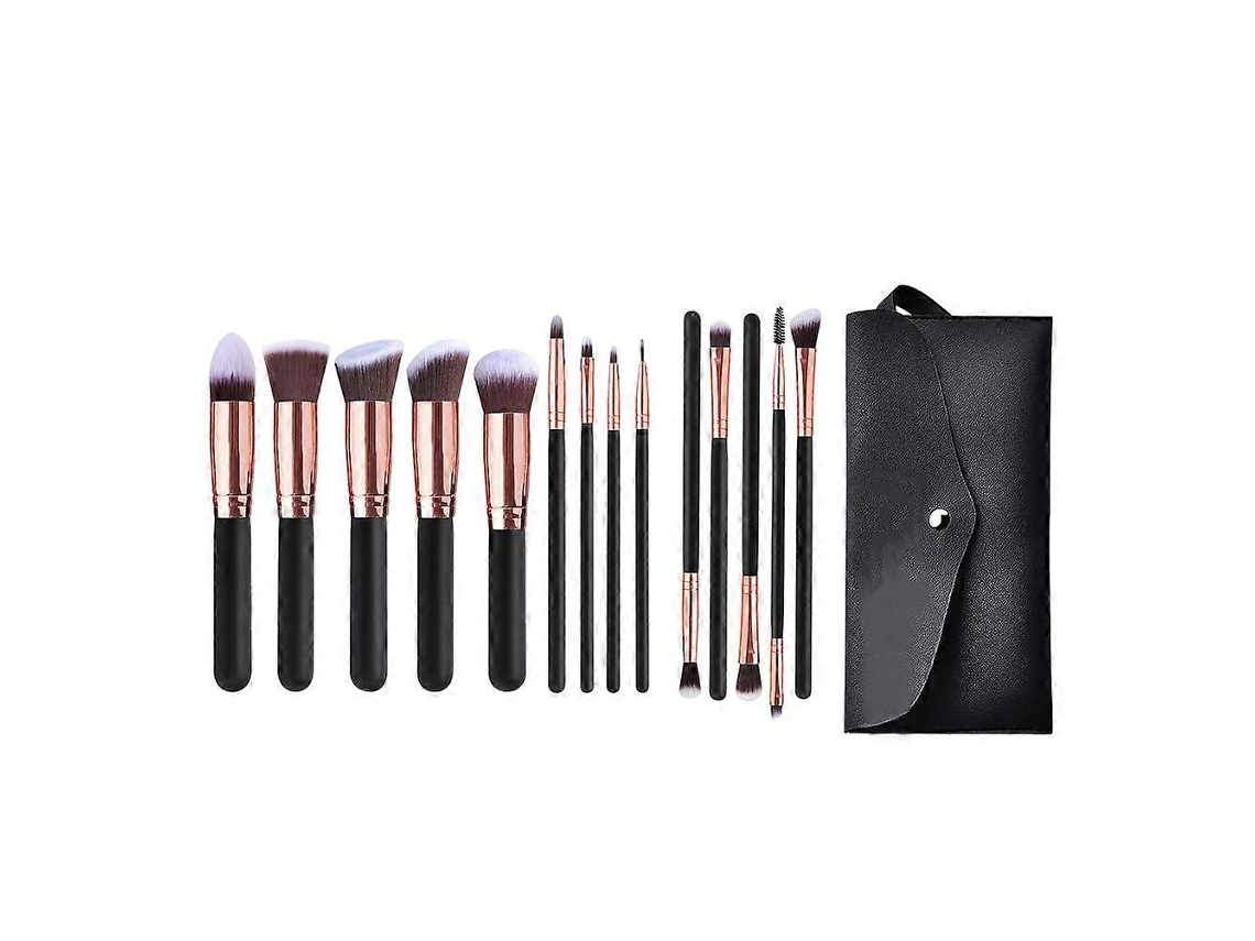 14 pinceles para sombras de ojos, pinceles de maquillaje profesionales, pinceles para sombras de nariz Rosewell
