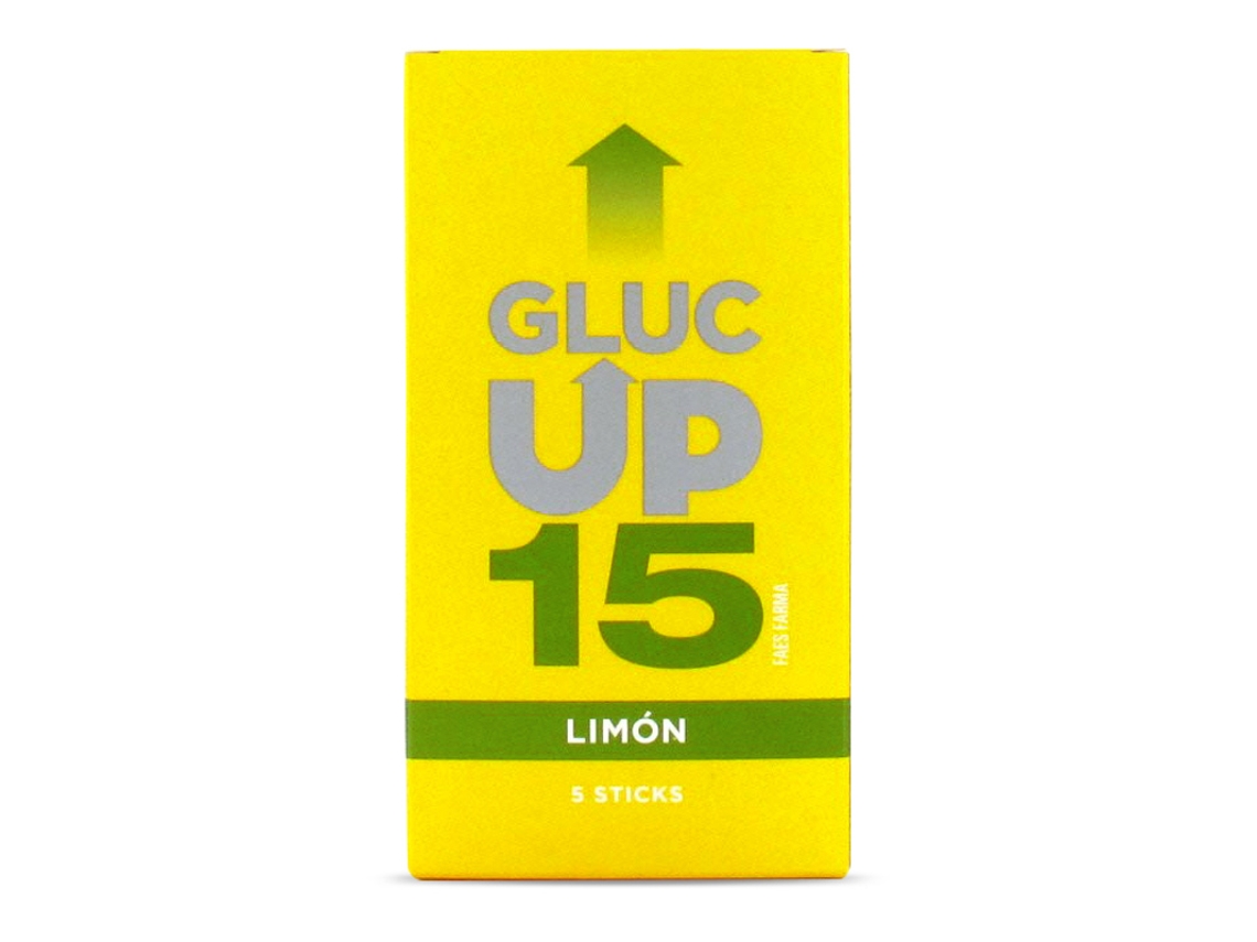 Complemento Alimentar GLUC Gluc Up Limon 15Gx5 Sticks de 30 Ml
