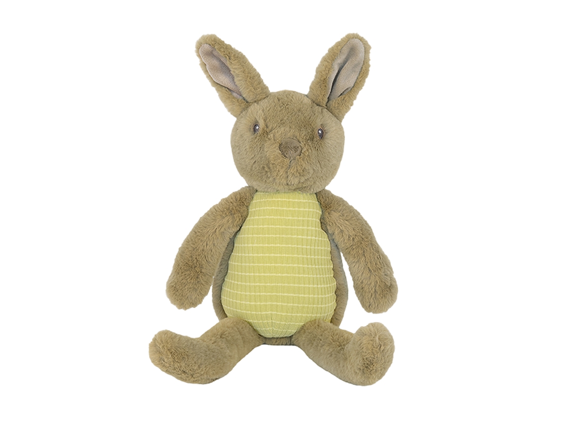 Conejo de peluche Happy Horse Herbi de 38 cm, color verde