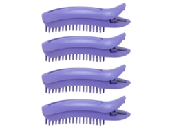 4 Clips Volumizantes Para Pelo Con Dientes De Peine Resistentes Al Calor Rizado Rápido Elevador De Raíces