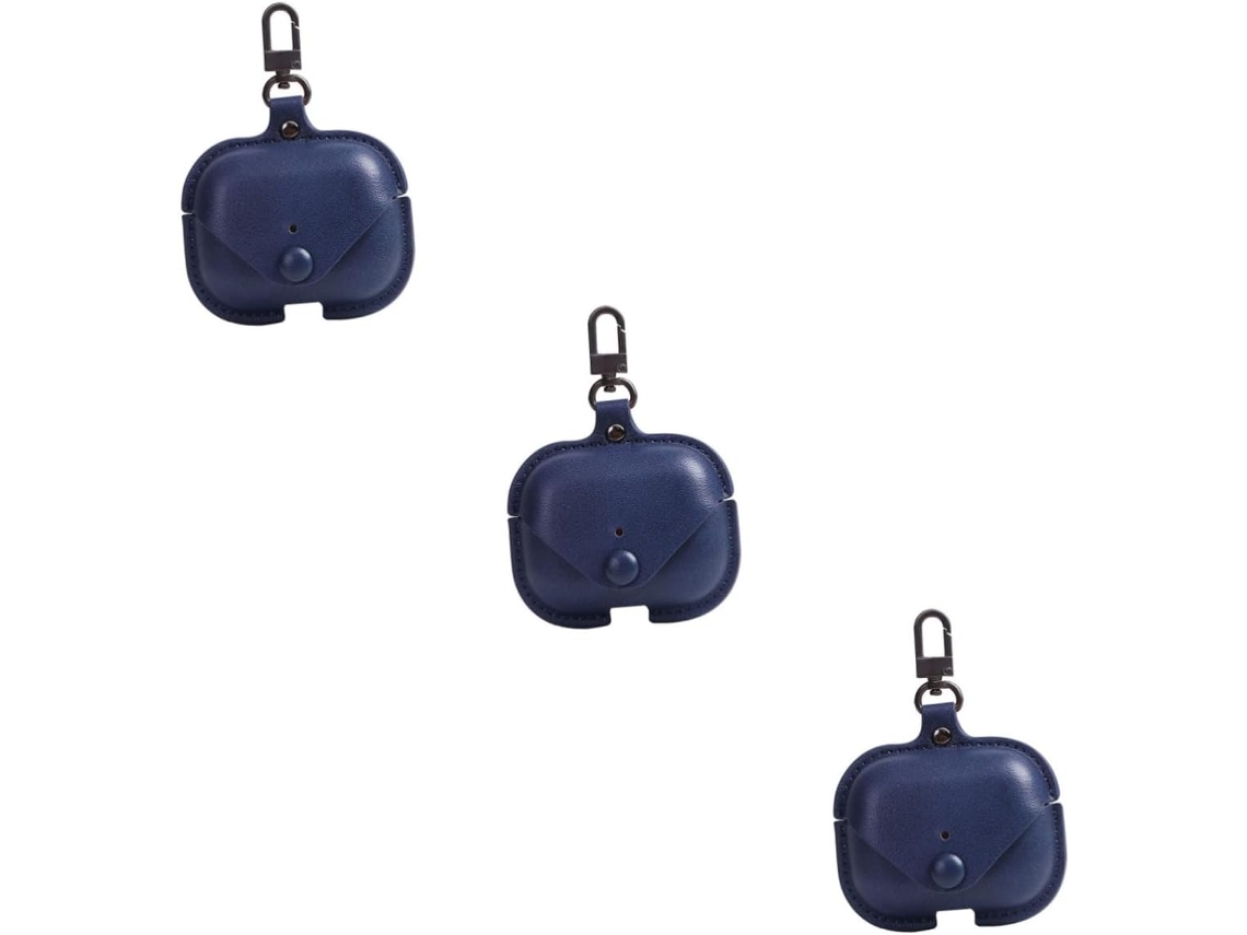 Juego De 3 Fundas De Cuero Para Auriculares Portátiles, Resistentes A Arañazos Y Polvo.