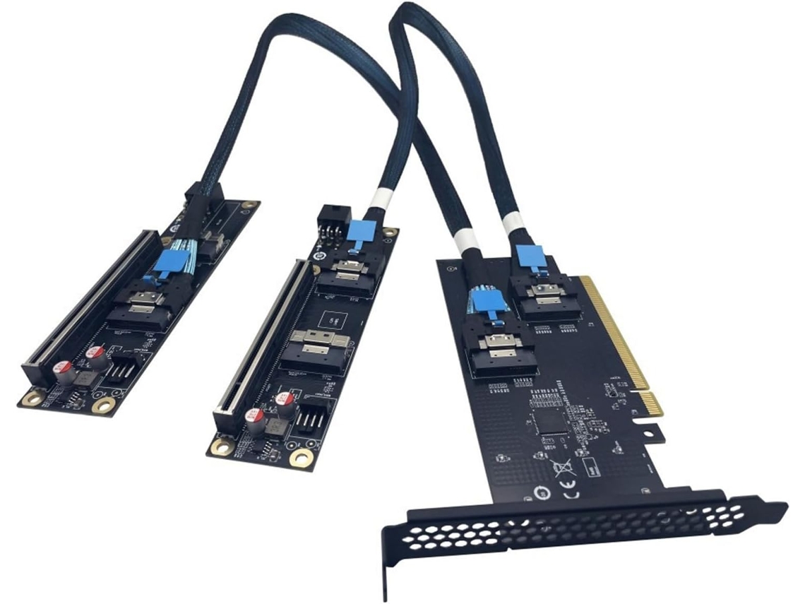 Paquete Eficiente De Transferencia Sff8654 Pcie 8i A Sas4 0
