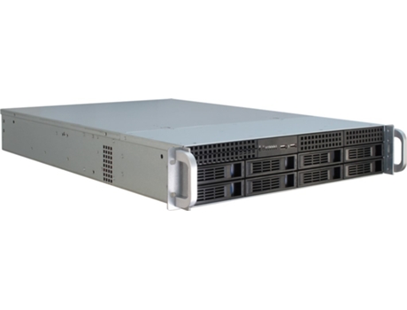 Caja PC INTER-TECH Inter-Tech Ipc 2U-2408 Rack Negro Acero Inoxidable