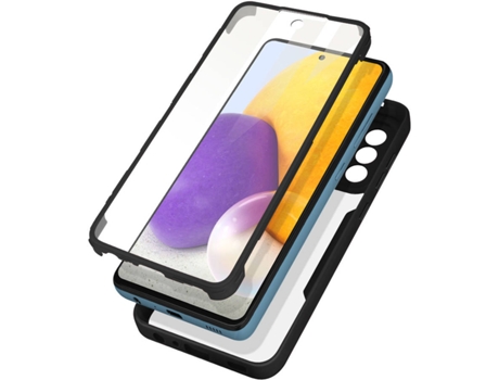 Carcasa Samsung Galaxy A72 AVIZAR Protección 360° Negro