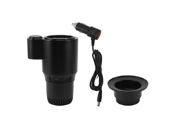 Taza Inteligente Para Coche, 12 V, Enfriador/calentador Portátil, Acero Inoxidable Y Abs.