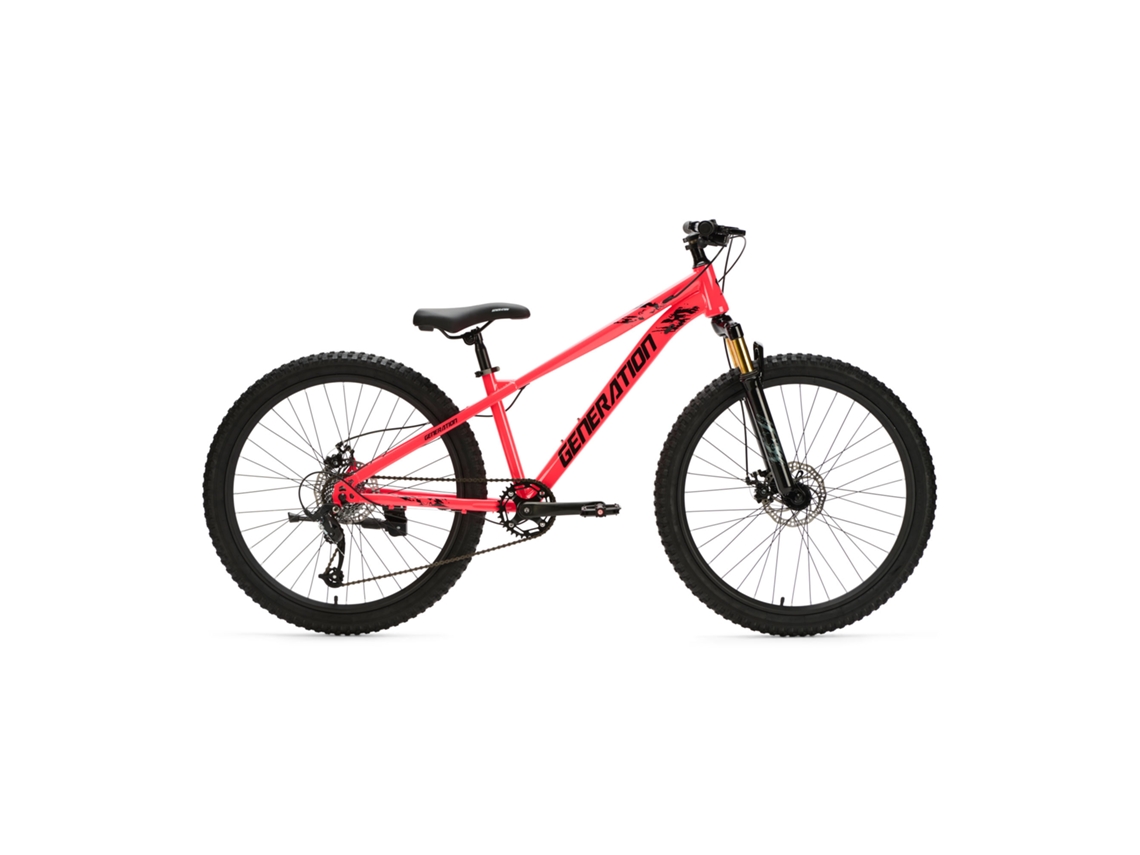 Bicicleta de montaña Generation X8 de 26 pulgadas - Rosa