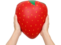 VVJIJILLY Squishy Gigante De Morango, Brinquedo Macio E Flexível Para Alívio Do Estresse, Brinquedo Squishy Gigante Ideal Para Decoração De Interiores E Present