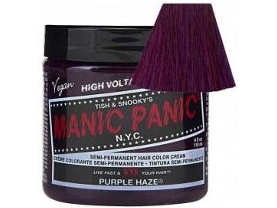 Crema de Coloración Semi-Permanente MANIC PANIC Purple Haze (118 ml)