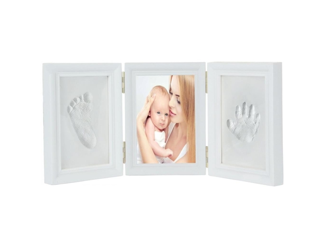 Lembrança Do Kit de Criação de Pegadas e Mãos de Bebês para Meninos e Meninas Recém-Nascidos Porta-Retratos de Marcos para Bebês 