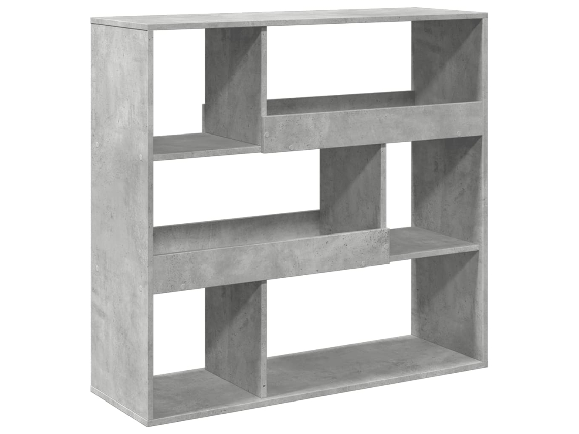 Panel divisorio de madera, gris cemento, MAISON EXCLUSIVE (100 x 33 x 94,5 cm)