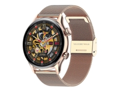 Reloj inteligente Hk8pro con pantalla AMOLED de 1,36 pulgadas y correa de acero, compatible con NFC y monitorización de oxígeno en sangre. Ly Ebike