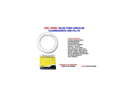 Tubo fluorescente circular Talox Fcl T9 de 32 W, 1920 lúmenes, Ø310 mm