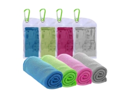 Rebe-4 Toallas De Enfriamiento Transpirables Suaves Para Yoga, Deporte, Correr, Gimnasio, Entrenamiento, Camping, Fitness