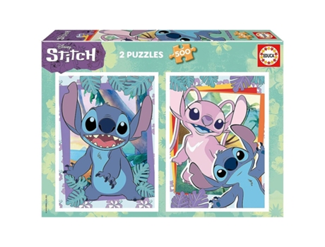 Puzzle 2X500 Stitch EDUCA-BORRAS