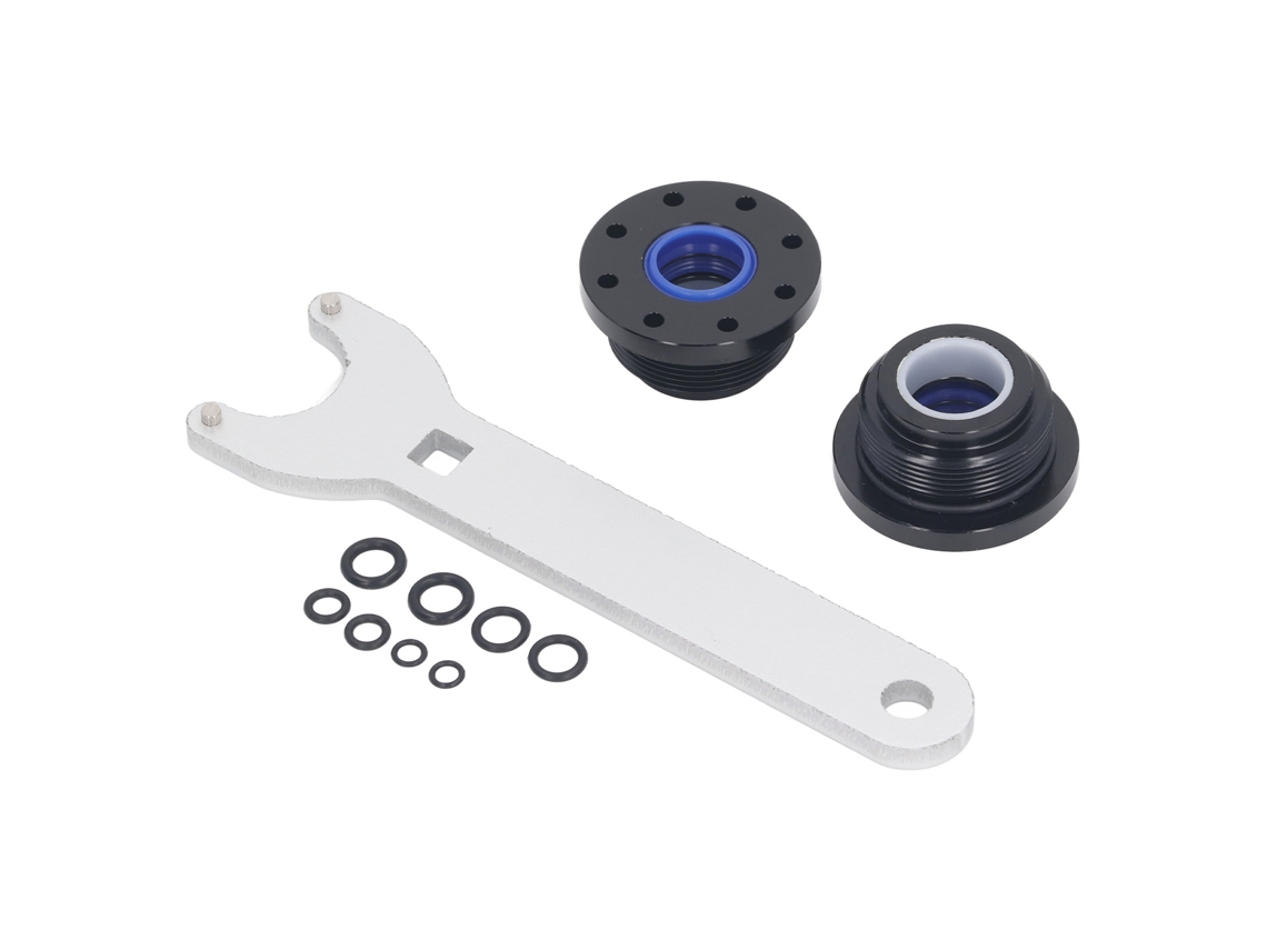 Kit De Juntas Para El Cilindro De Dirección Asistida Delantera Seastar Hs5157 Con Llave Y Herramienta.