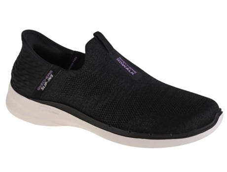 Zapatillas Mujer SKECHERS (38,5 - Negro)
