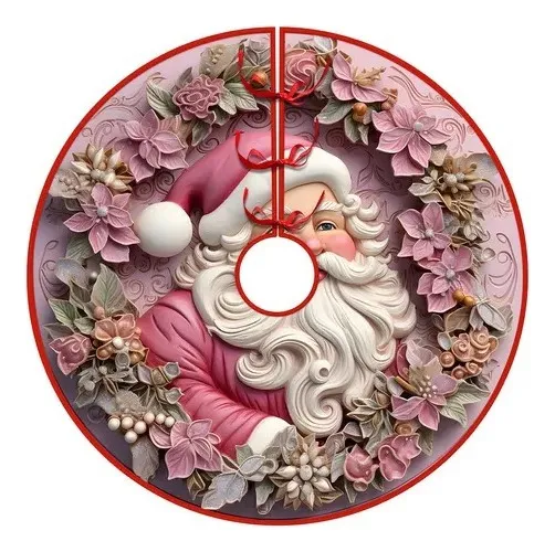 Nueva falda de árbol de Navidad rosa 36vayotoy