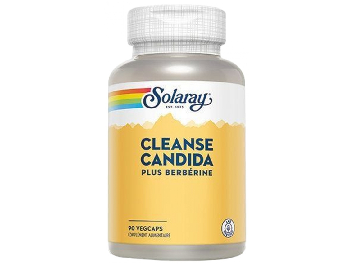 Cleanse Candida Más Berberina 90 Cápsulas Vegetales SOLARAY