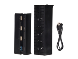 Ventilador de refrigeración para PS4 con concentrador USB CHABERLU