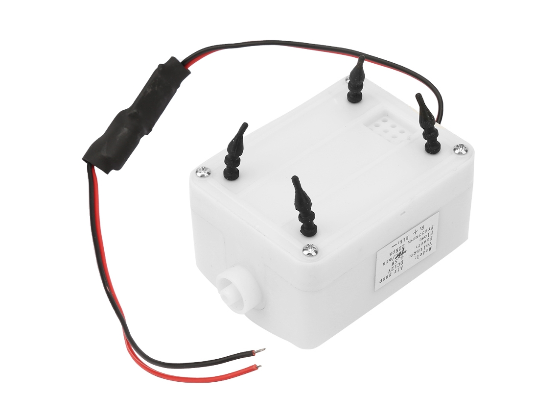 Bomba De Aire Eléctrica 12v 4.5w 22kpa 7.5l/min Para Generador De Ozono, Inflables Y Piscinas