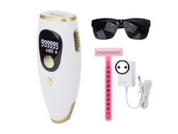Máquina De Depilación Con Enfriamiento De Hielo, Ondas De Luz Roja, Rejuvenecimiento Facial, 100-240v, Plug Eu
