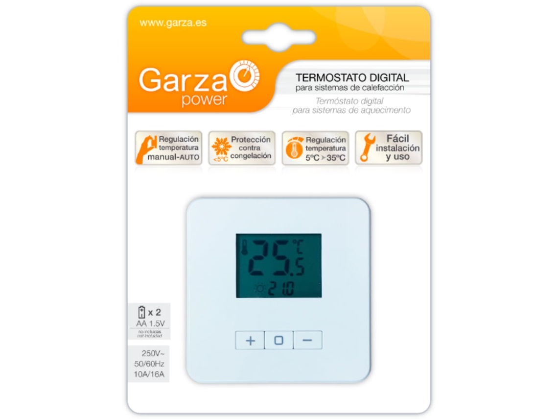 Termostato Digital Garza 400610 blanco 1 no