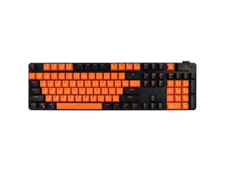104 Piezas Teclas de Teclado Diseño Ergonómico Color Brillante Resistente a la Decoloración Decorativos PBT Teclados Mecánicos Teclas de Repuesto S...