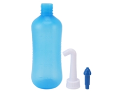 Botella Manual De Irrigación Nasal De 500 Ml Para La Limpieza De Los Senos Paranasales Para Adultos Y Niños Con Accesorios De Abs.