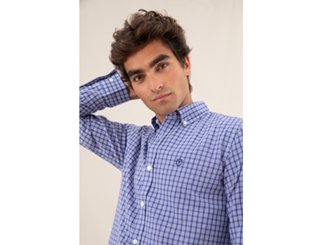 Camisa de Hombre THROTTLEMAN Algodón Multicolor (L)
