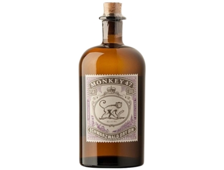 Gin BLACK FOREST Black Forest Monkey 47 Schwarzwald Dry Gin (0.5 L - 1 unidad)