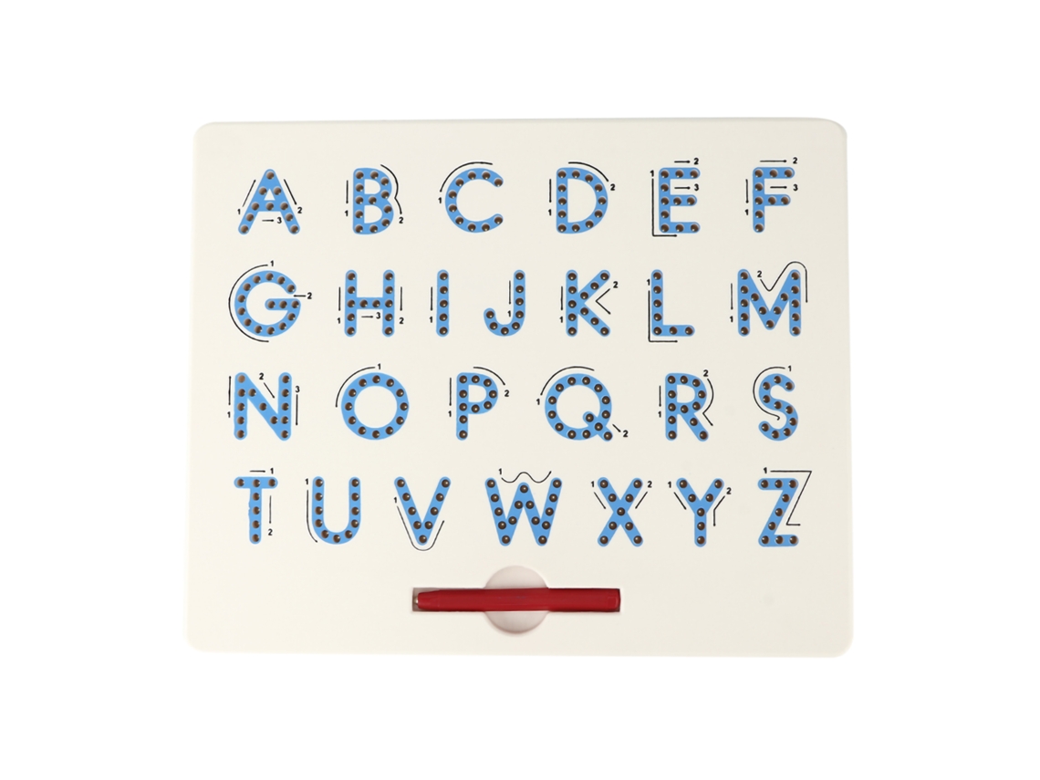Ats-tablero Mágico De Dibujo Y Escritura Letras A-z Juguete Educatsivo Para Niños (azul)