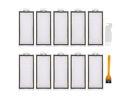 12pcs filtro lavável hepa para xiaomi roborock q7 max q7 max+ t8