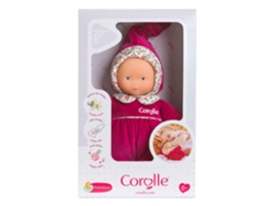 Muñeca Corolle Pink Grenadine de 20 cm, suave y suave, ideal para bebés.