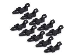 Danu26-conjunto De 10 Porta Anzuelos Para Caña De Pescar Seguridad Para Lures Y Bait Herramienta De Pesca