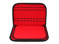 Caja De Almacenamiento Para Relojes Con 20 Compartimentos, Flocada En Pu, Con Cremallera, A Prueba De Polvo.