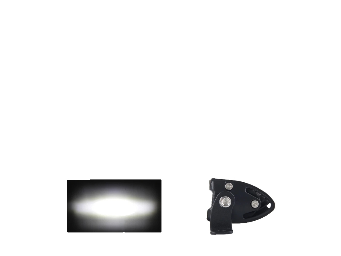 Barra de luz LED IP68 de 44,3", 240 W, haz de 30°, foco y inundación de 150°, OEM