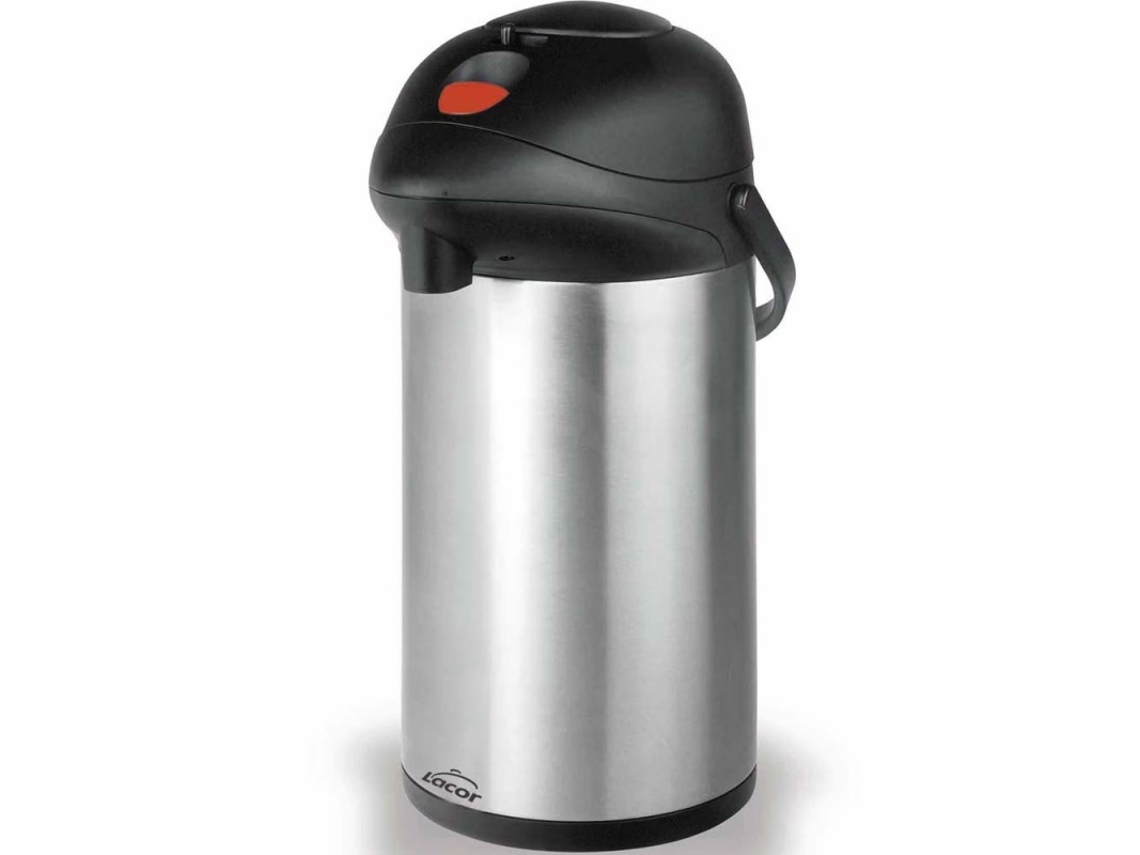 Termo Para Bebidas Calientes O Frias 24h Capacidad 2,5 L Airpot Lacor