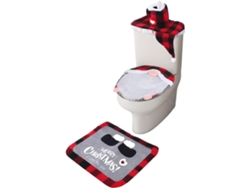 Juego De Baño De Gnomos – Lindo Diseño De Tomte, Tema De Vacaciones, Piezas Ligeras Y Duraderas, Proceso De Instalación