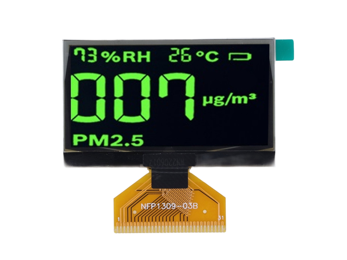 Veloriskku-módulo De Tela Oled De 2,42 Polegadas Com Controlador Ssd1309, Instalação Por Soldadura, Cor Verde