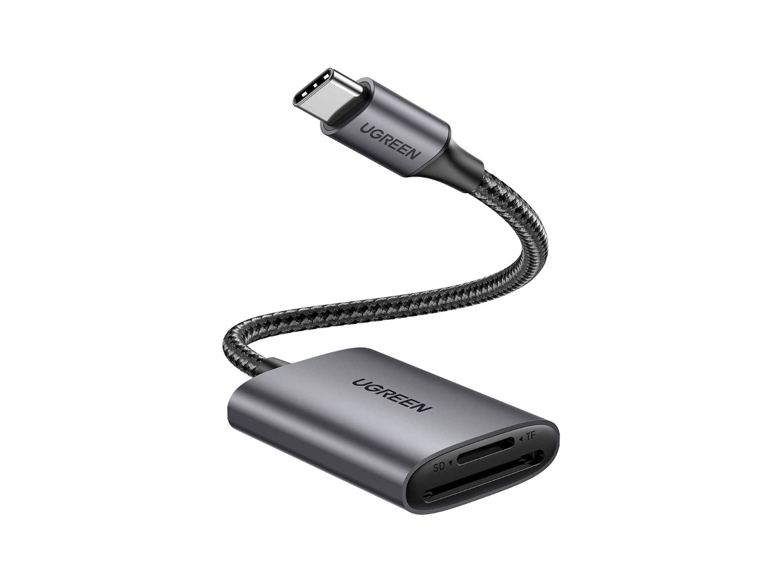 Lector de Tarjetas de Memoria UGREEN USB-C Cm401 Gris