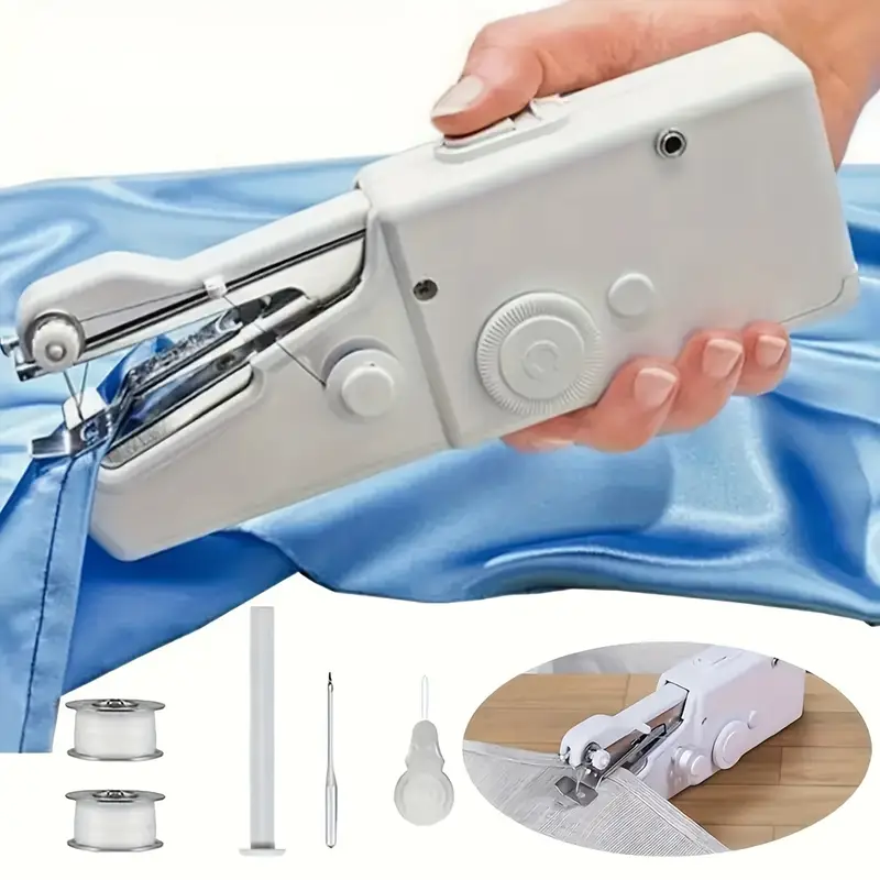 Máquina de coser portátil a batería Siurn para telas y ropa